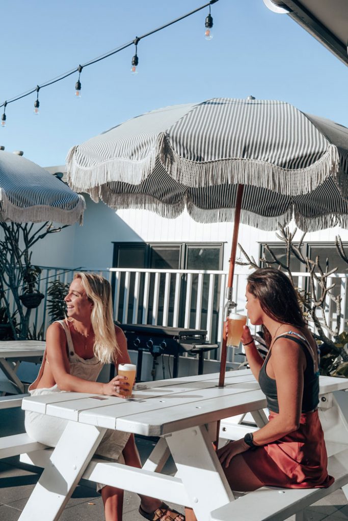 The best country pubs and beer gardens in Byron Bay and the surrounding hinterland. Afterwards, The Surf House's rooftop bar is the perfect open-air watering hole to end the day.