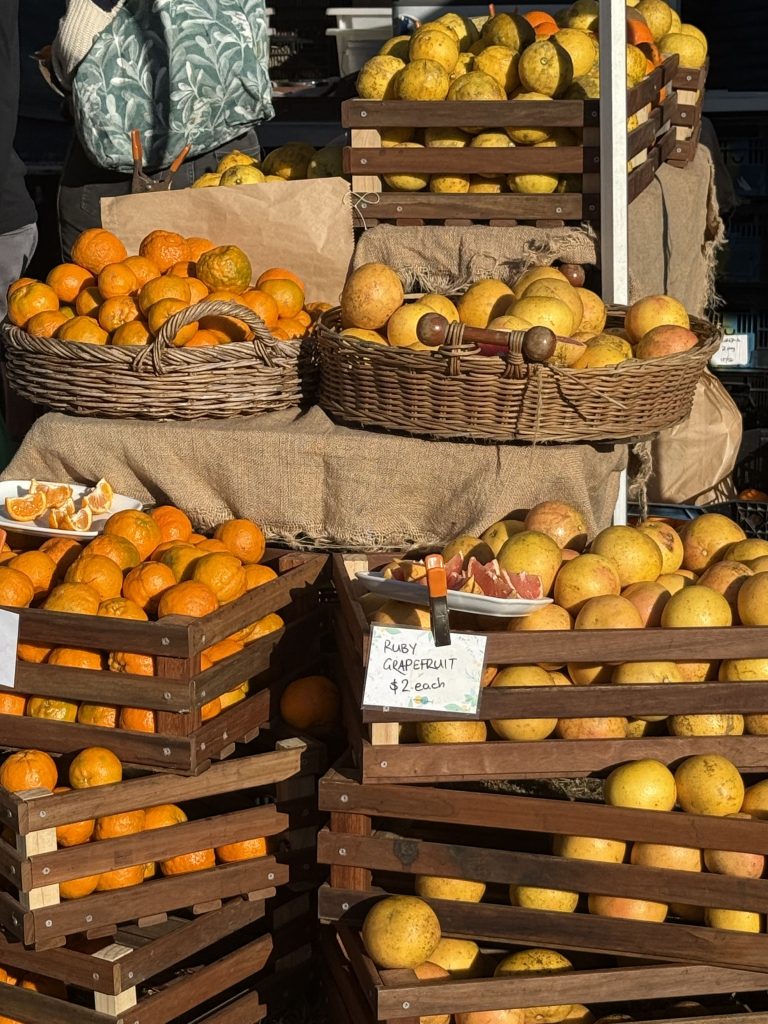 Jonathan's 11 local-approved things to do in Byron Bay, Australia. Including the weekly Byron Farmer's, every Thursday, selling fresh produce, live music, local treats.